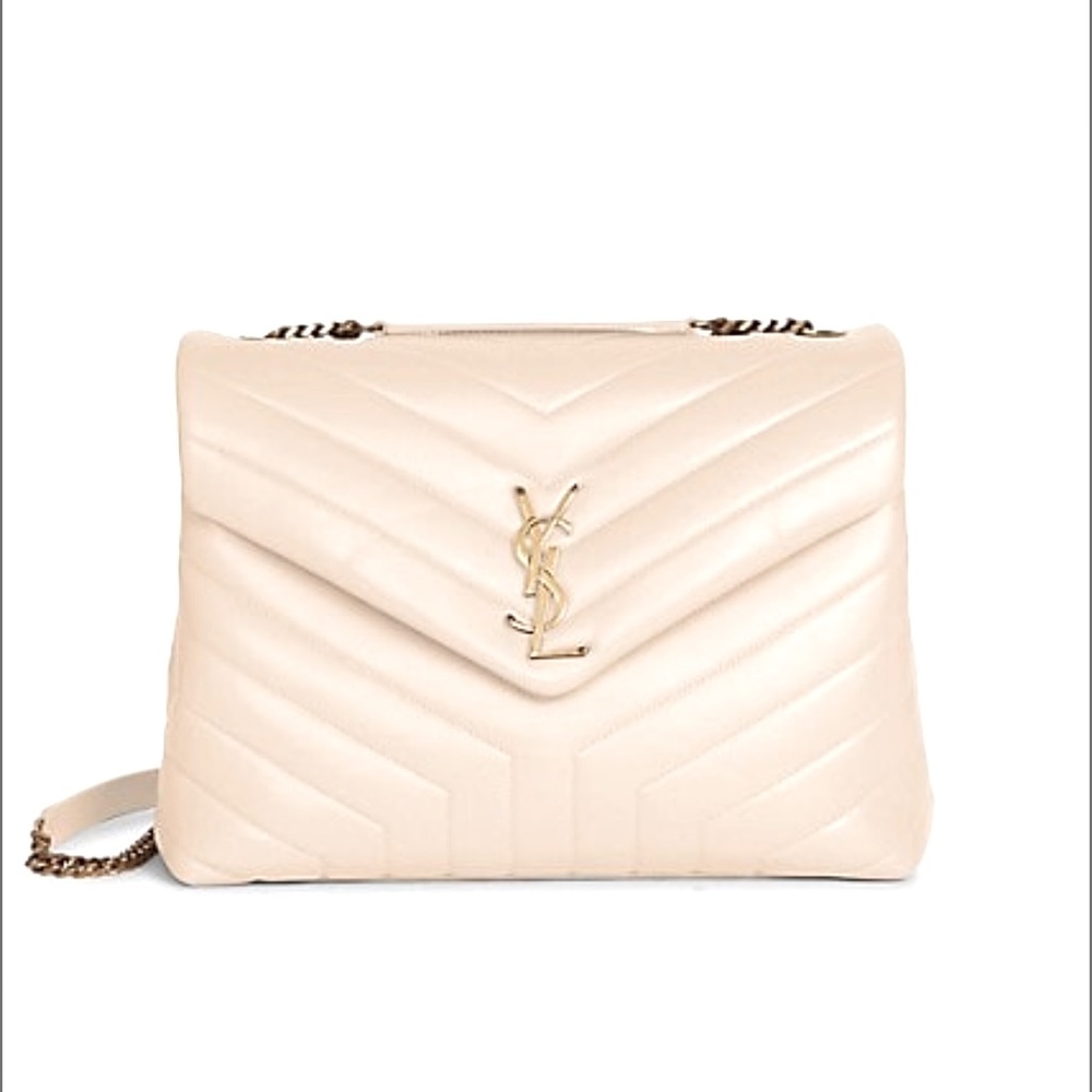 Saint Laurent elegant medium LouLou Matelasse Leather shoulder bag